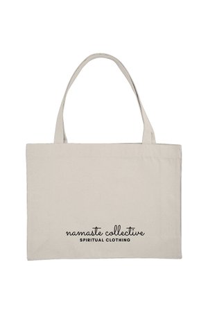 Shopping Bag mit Motiv BE THE CHANGE - Back