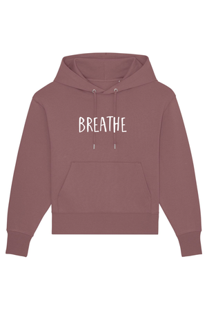 Kaffa Coffee oversized Hoodie mit Motiv BREATHE