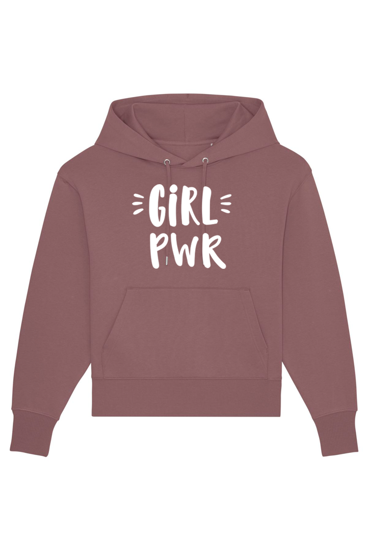 Kaffa Coffee Oversized Hoodie mit Motiv GIRL PWR