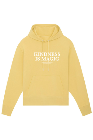 Jojoba Oversized Hoodie mit Motiv KINDNESS IS MAGIC