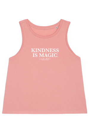 Canyon Pink Top mit Motiv KINDNESS IS MAGIC