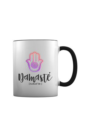 Tasse mit Motiv NAMASTE