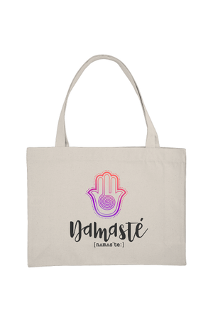 Shopping Bag mit Motiv NAMASTE Front