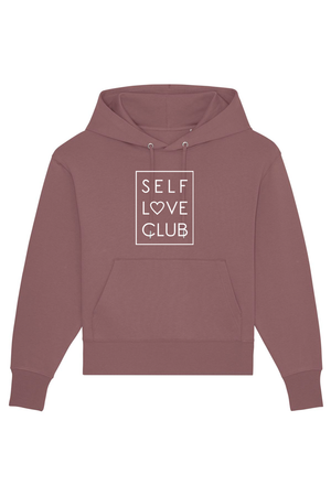 Kaffa Coffee Oversized Hoodie mit Motiv SELF LOVE CLUB